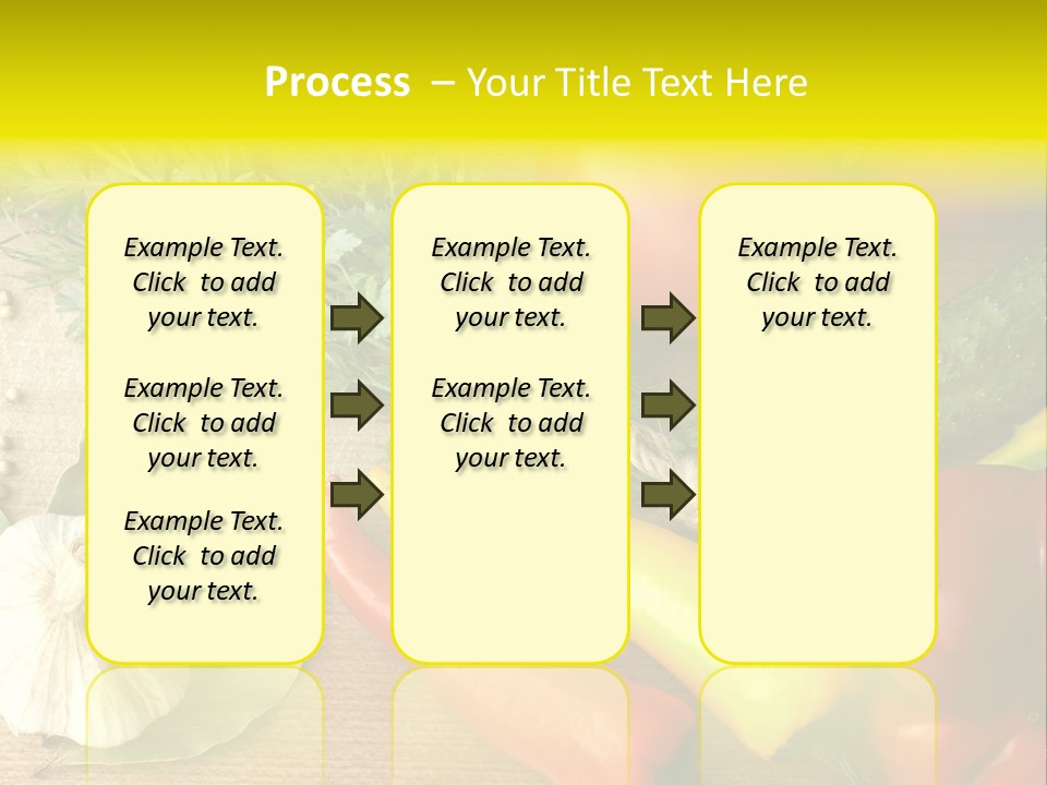 Kitchen Fresh Herb PowerPoint Template