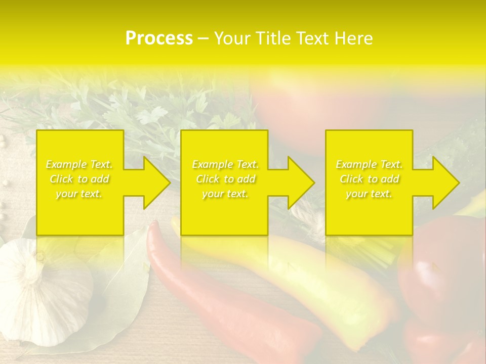 Kitchen Fresh Herb PowerPoint Template