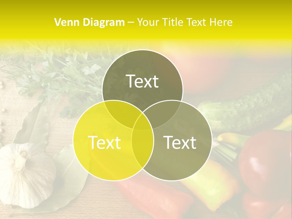 Kitchen Fresh Herb PowerPoint Template