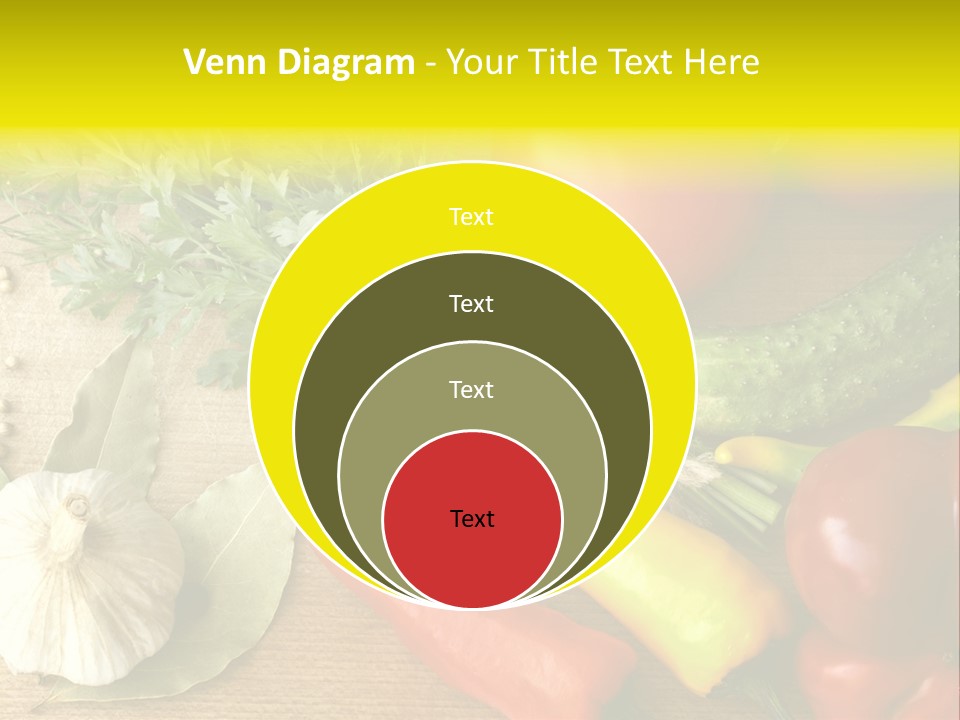 Kitchen Fresh Herb PowerPoint Template