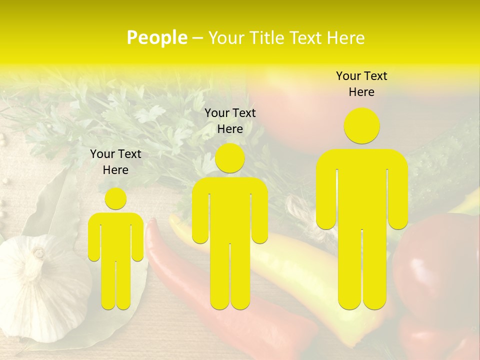 Kitchen Fresh Herb PowerPoint Template