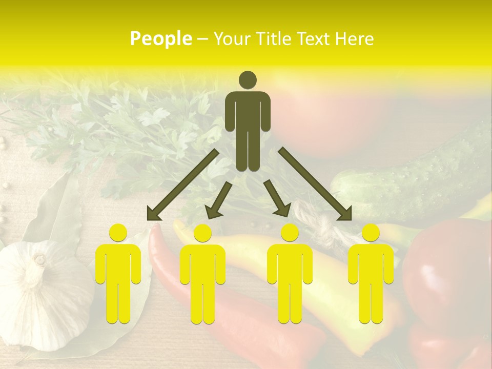 Kitchen Fresh Herb PowerPoint Template