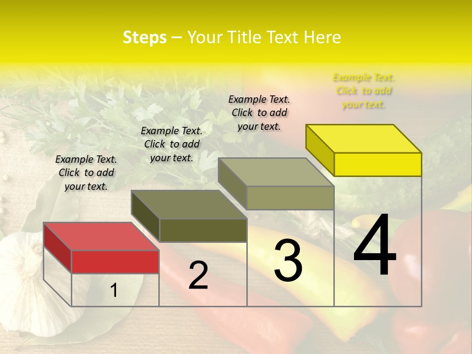 Kitchen Fresh Herb PowerPoint Template