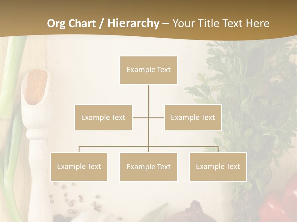 Fresh Recipe Pattern PowerPoint Template
