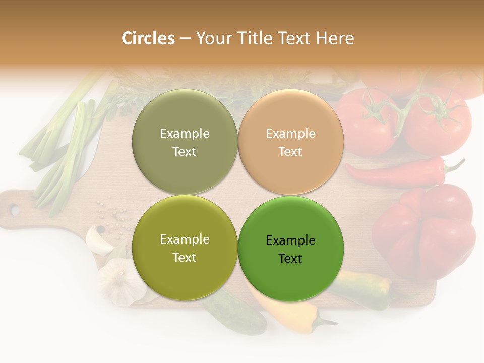 Frame Green Border PowerPoint Template