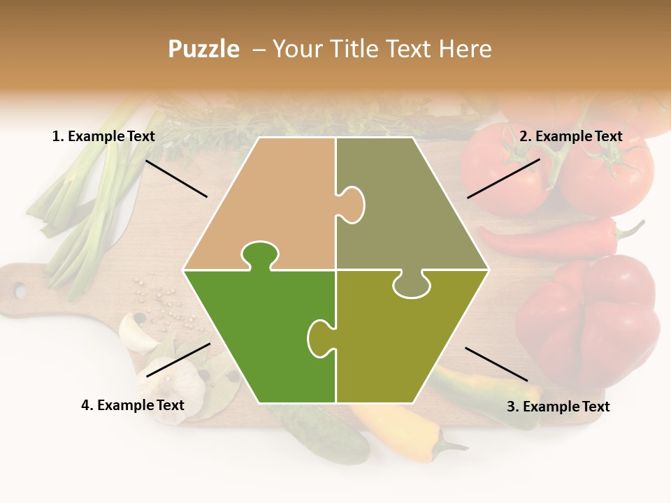 Frame Green Border PowerPoint Template