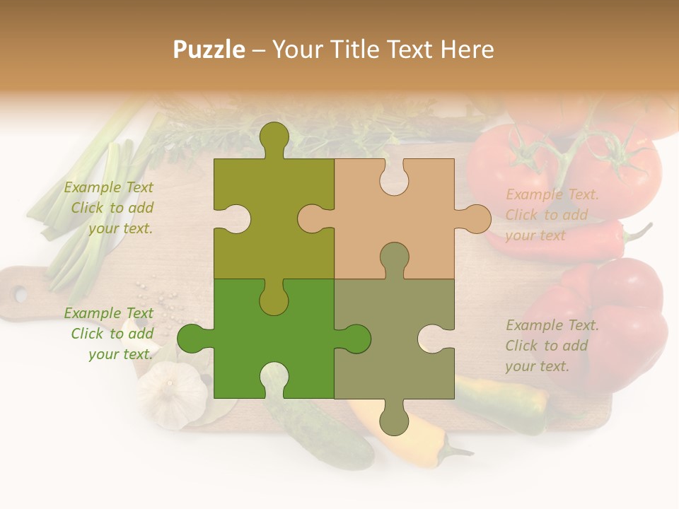 Frame Green Border PowerPoint Template