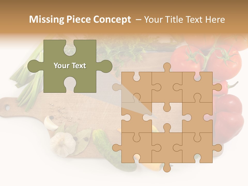 Frame Green Border PowerPoint Template