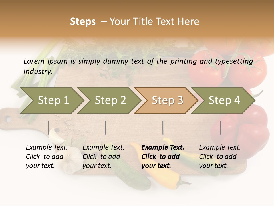 Frame Green Border PowerPoint Template