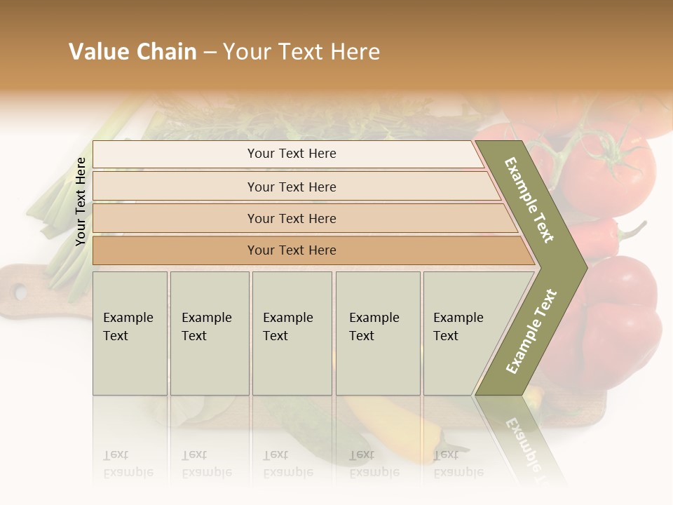 Frame Green Border PowerPoint Template