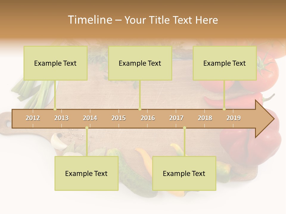Frame Green Border PowerPoint Template