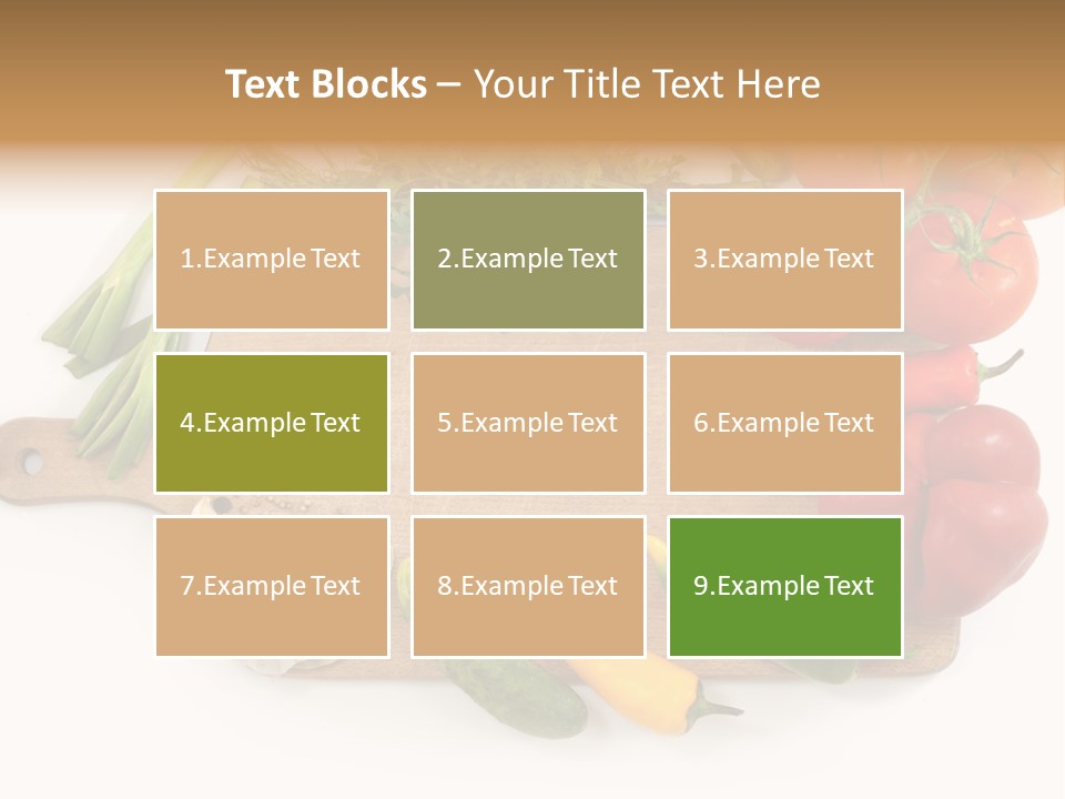Frame Green Border PowerPoint Template