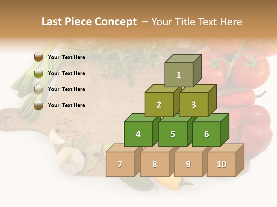 Frame Green Border PowerPoint Template