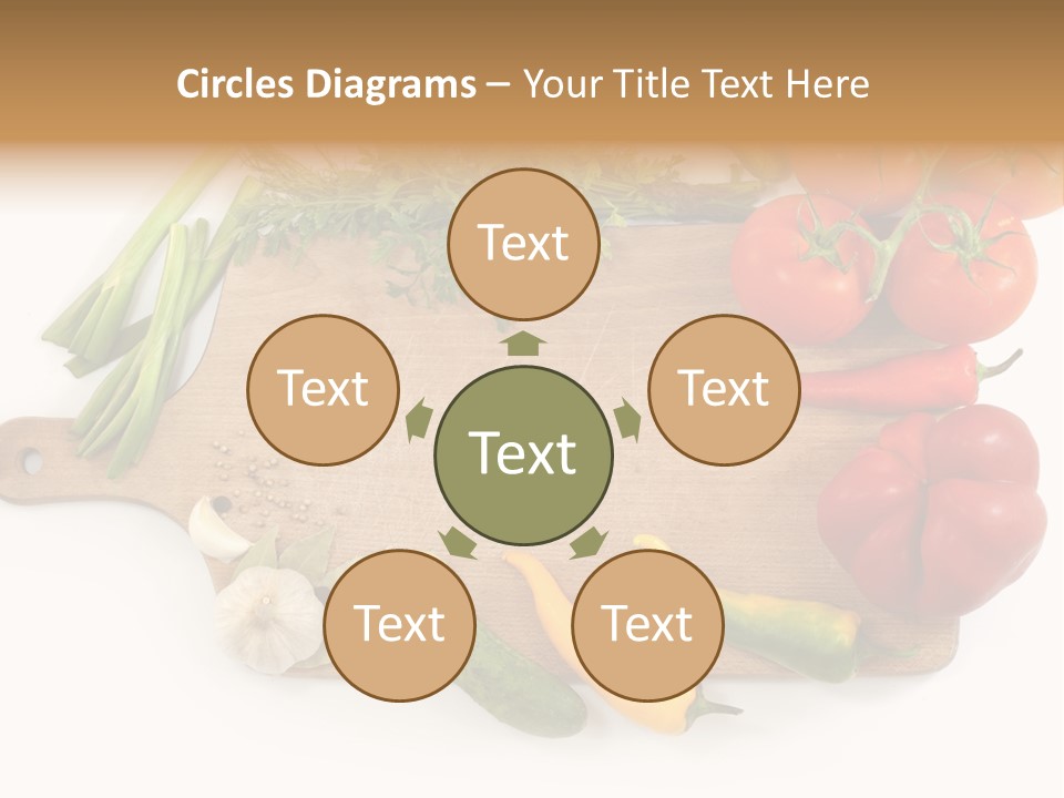 Frame Green Border PowerPoint Template