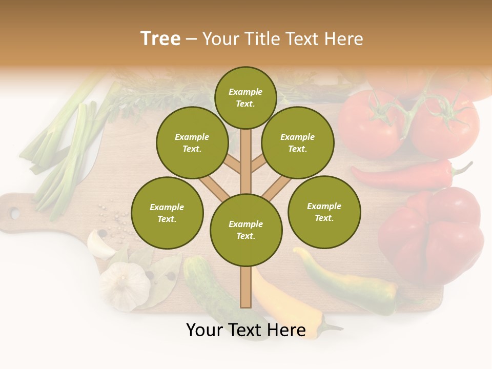 Frame Green Border PowerPoint Template