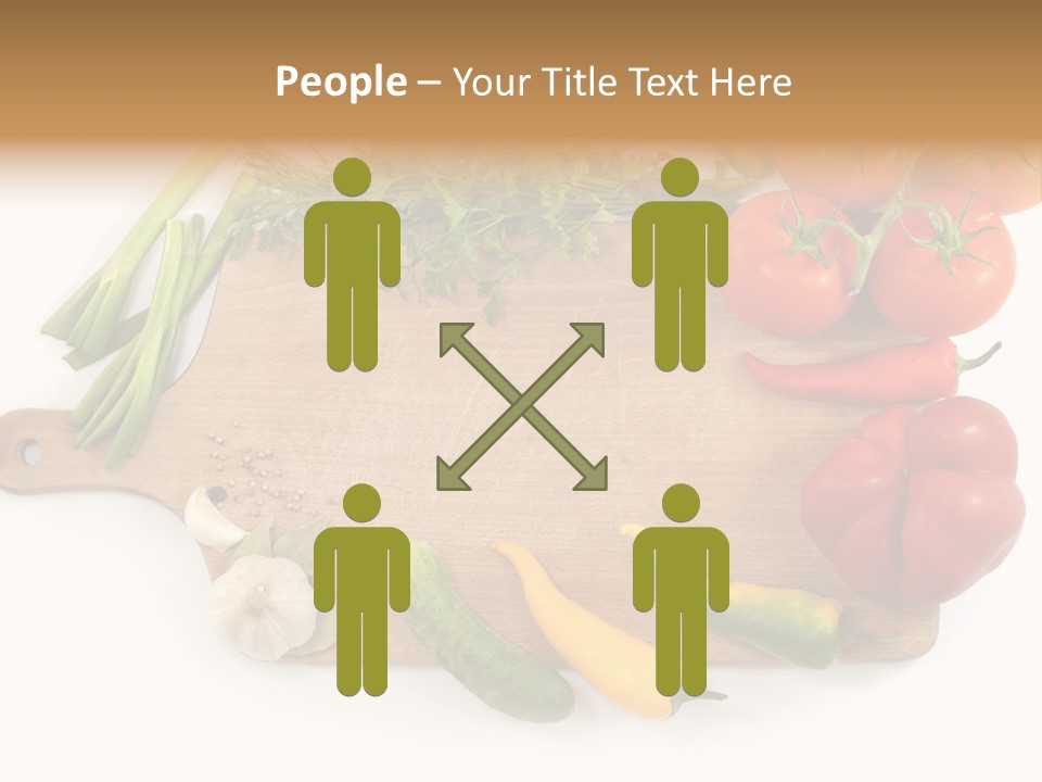 Frame Green Border PowerPoint Template