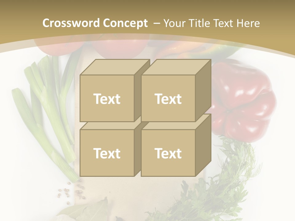Pepper Diet Green PowerPoint Template