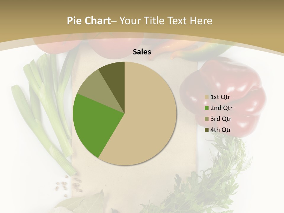 Pepper Diet Green PowerPoint Template