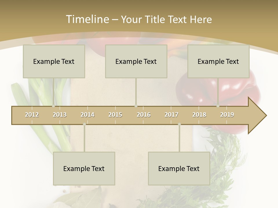 Pepper Diet Green PowerPoint Template