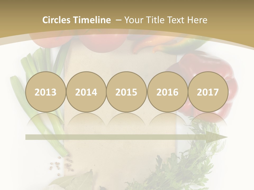 Pepper Diet Green PowerPoint Template