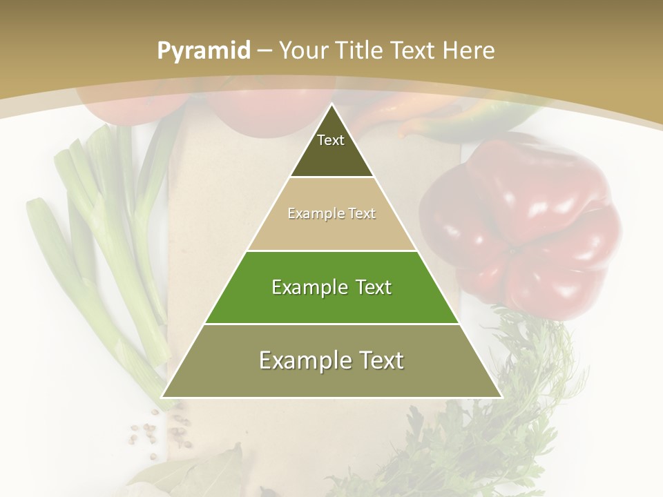 Pepper Diet Green PowerPoint Template
