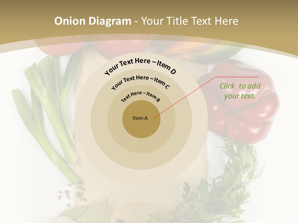 Pepper Diet Green PowerPoint Template