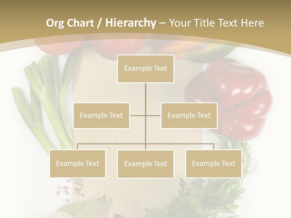 Pepper Diet Green PowerPoint Template