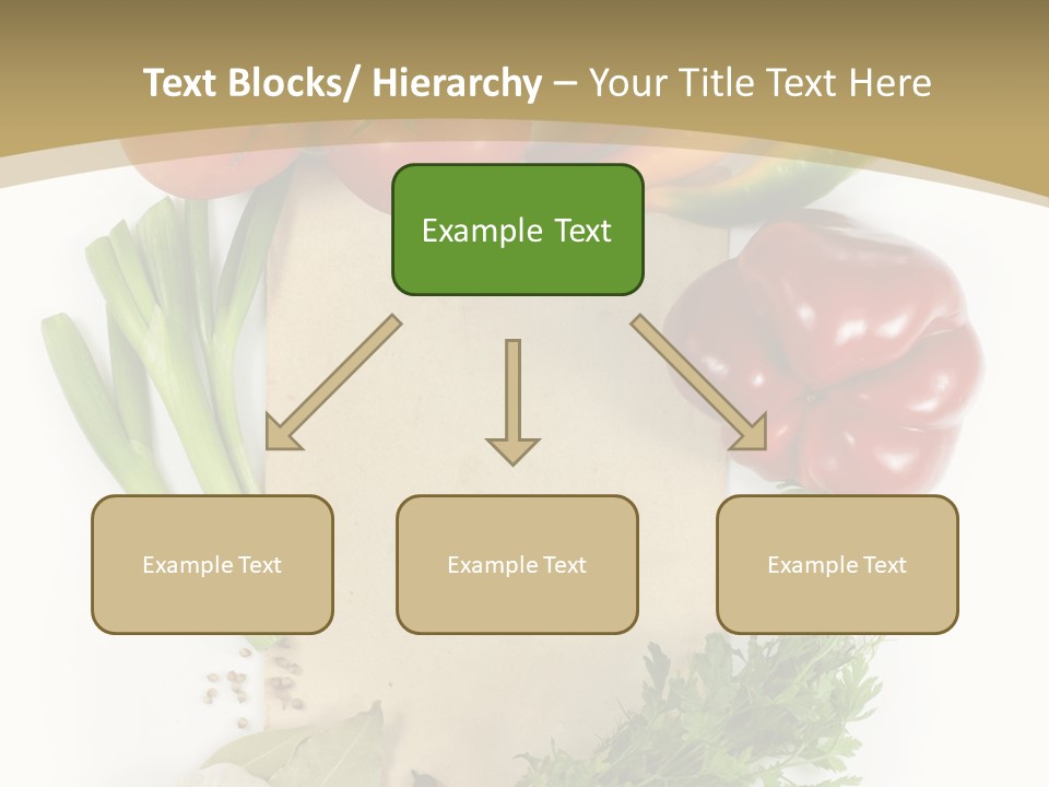 Pepper Diet Green PowerPoint Template