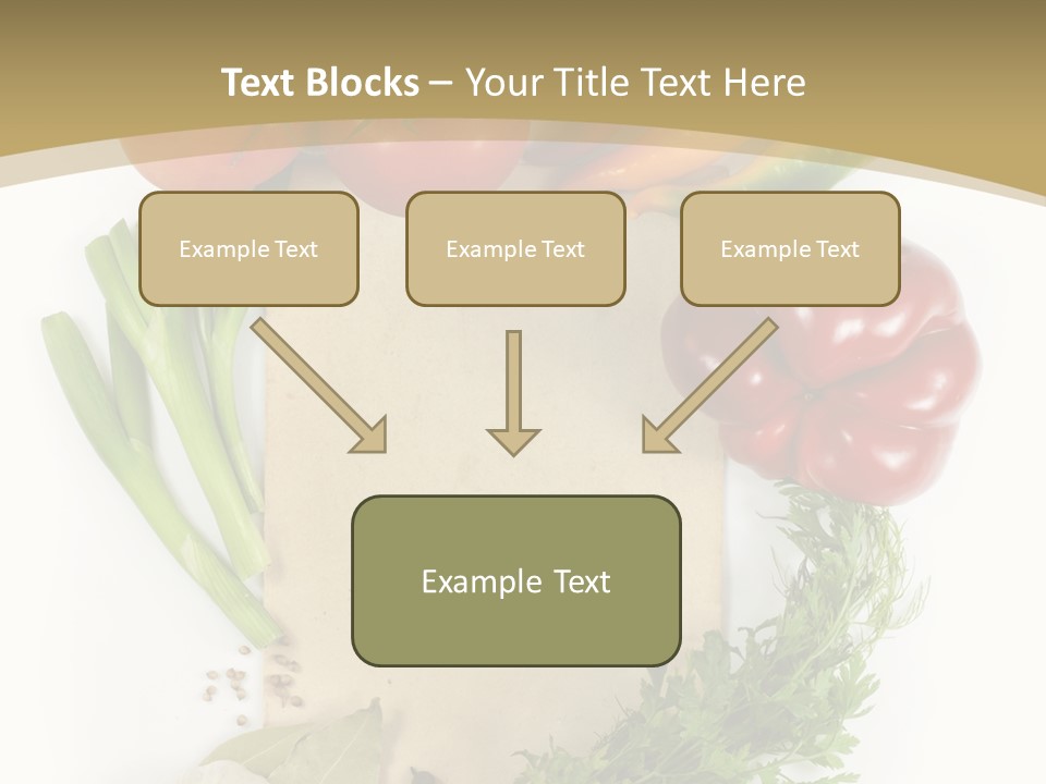Pepper Diet Green PowerPoint Template