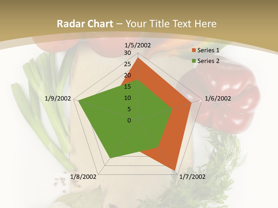 Pepper Diet Green PowerPoint Template