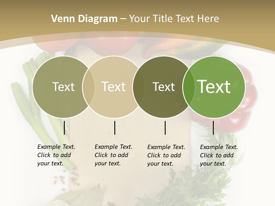 Pepper Diet Green PowerPoint Template