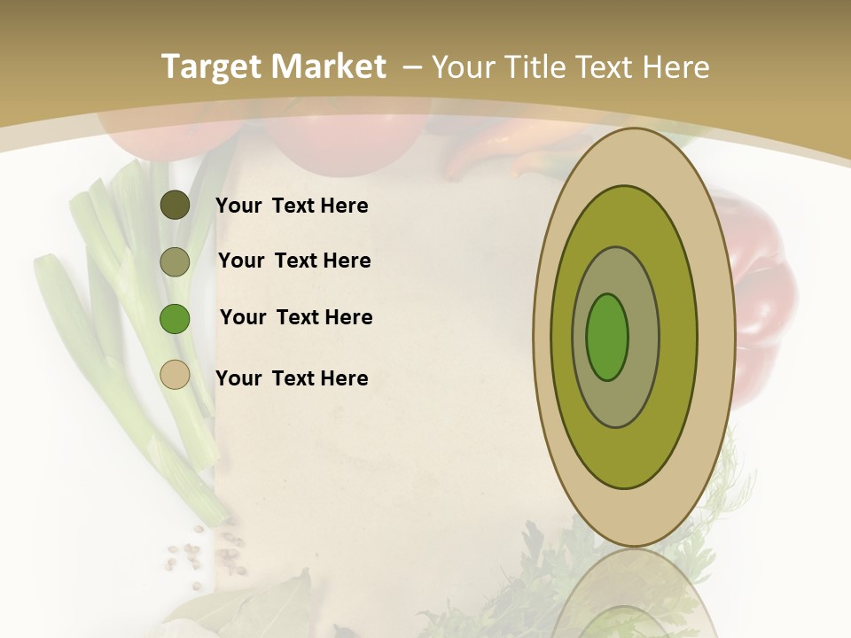 Pepper Diet Green PowerPoint Template