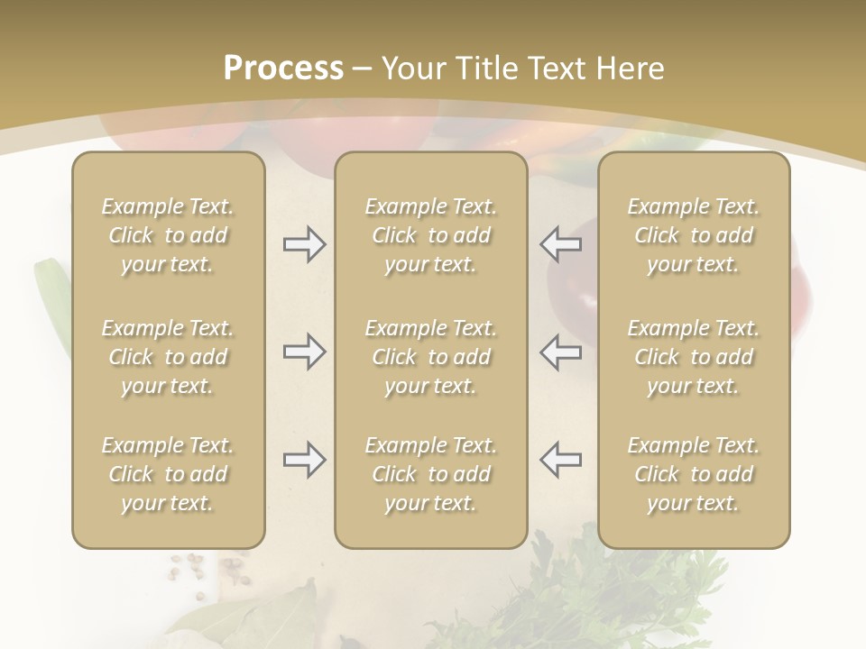 Pepper Diet Green PowerPoint Template
