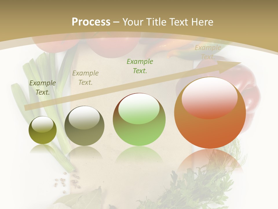 Pepper Diet Green PowerPoint Template