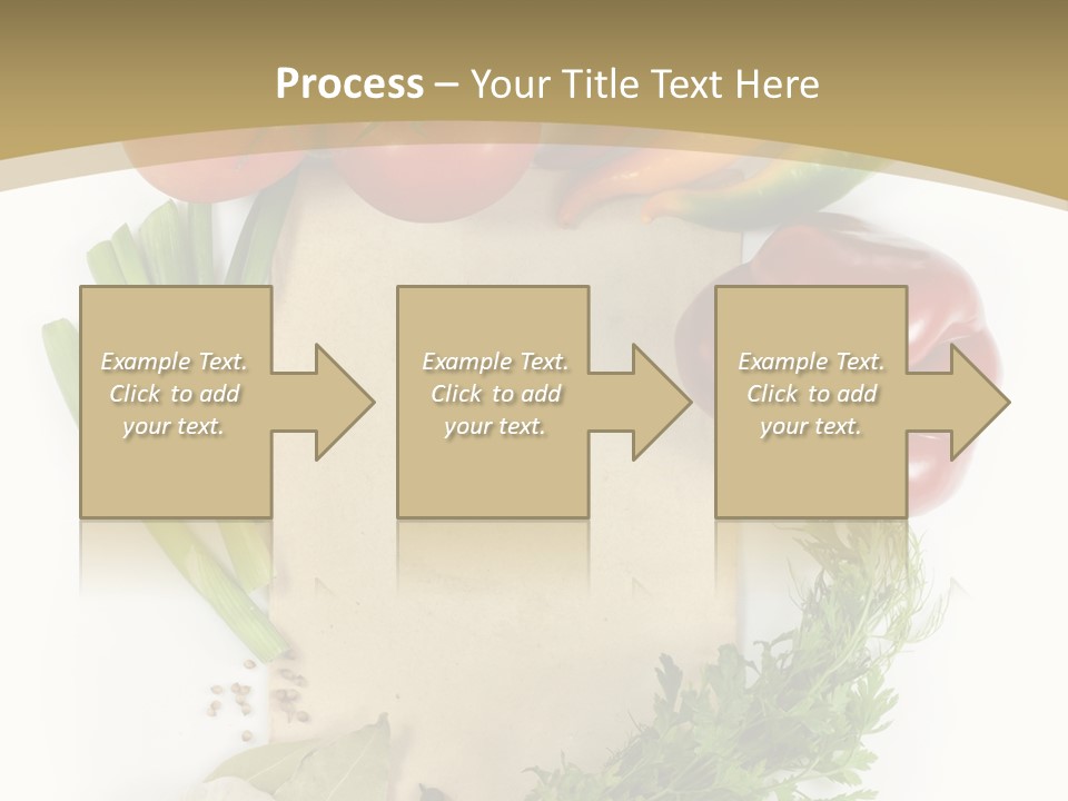 Pepper Diet Green PowerPoint Template