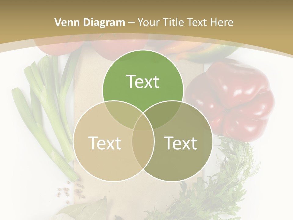 Pepper Diet Green PowerPoint Template