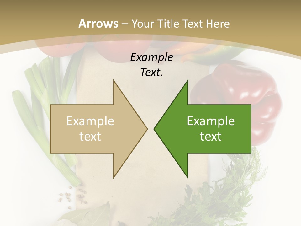 Pepper Diet Green PowerPoint Template