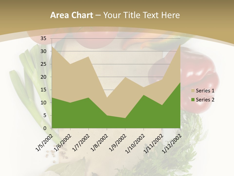 Pepper Diet Green PowerPoint Template