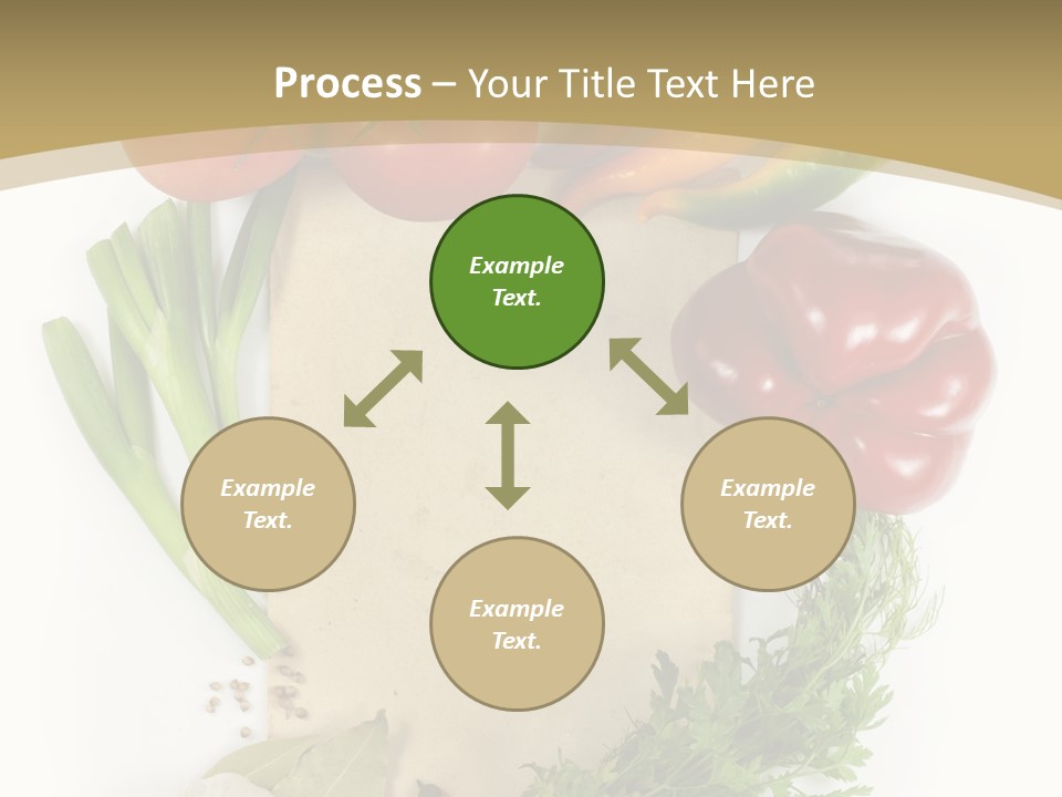 Pepper Diet Green PowerPoint Template