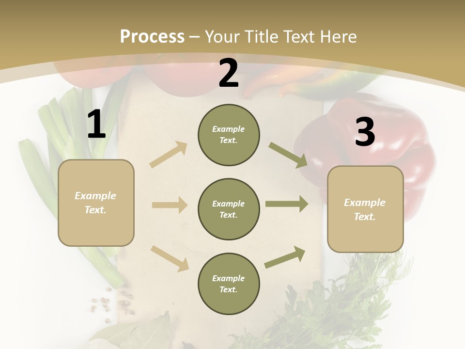 Pepper Diet Green PowerPoint Template