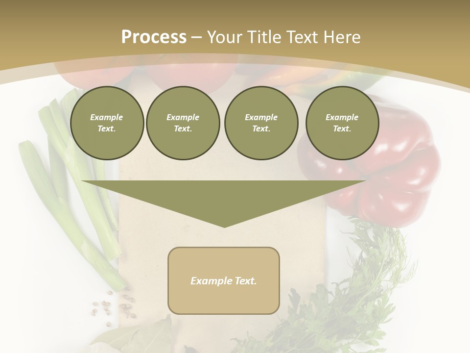 Pepper Diet Green PowerPoint Template