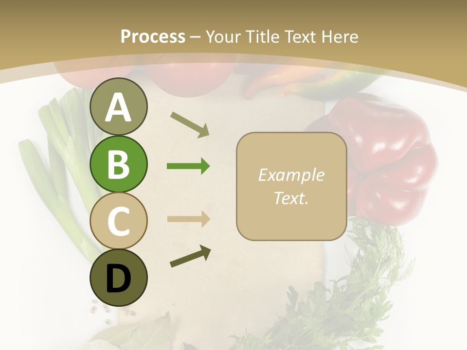 Pepper Diet Green PowerPoint Template