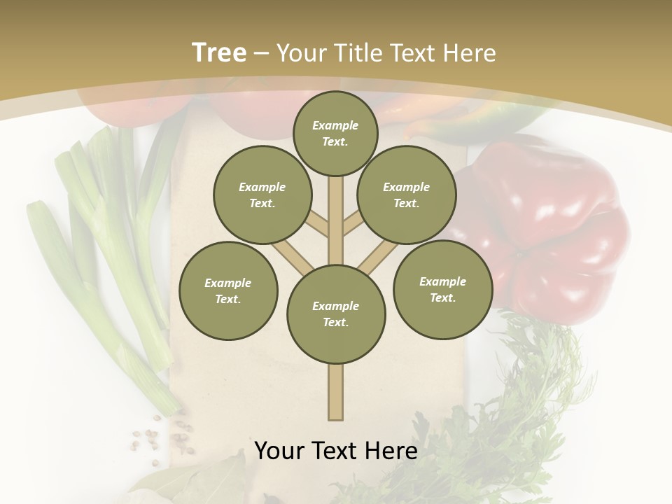 Pepper Diet Green PowerPoint Template