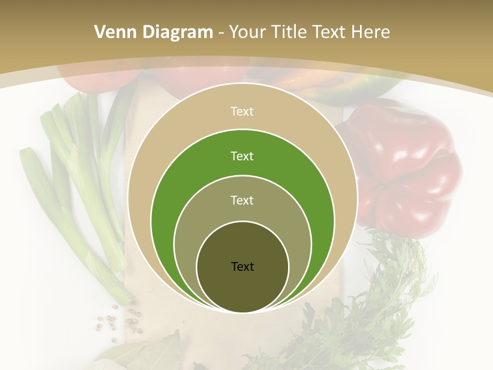 Pepper Diet Green PowerPoint Template