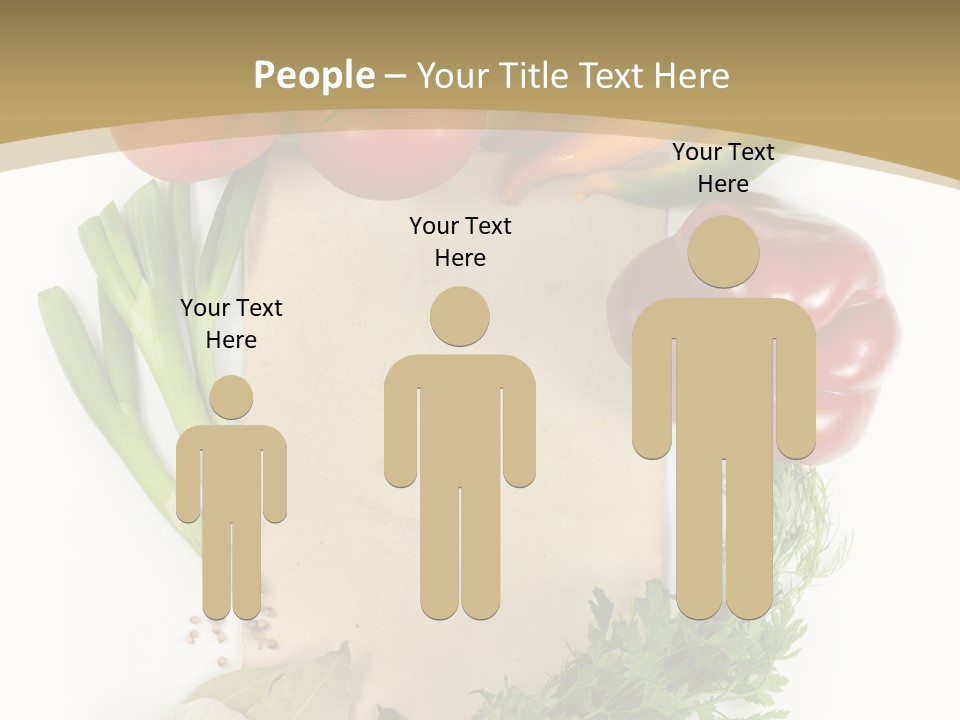 Pepper Diet Green PowerPoint Template