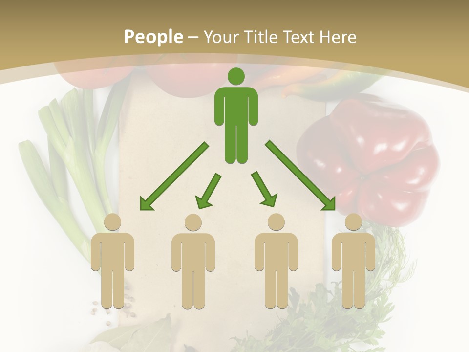 Pepper Diet Green PowerPoint Template