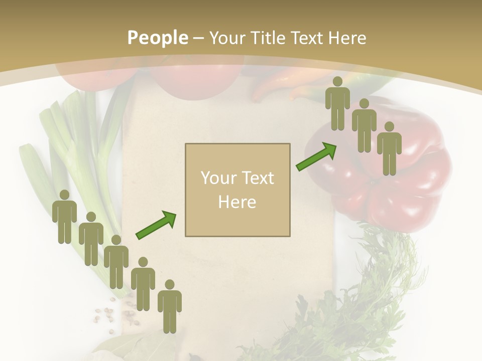 Pepper Diet Green PowerPoint Template