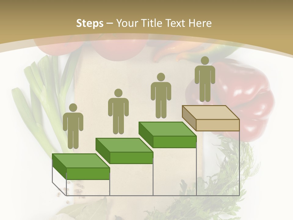 Pepper Diet Green PowerPoint Template