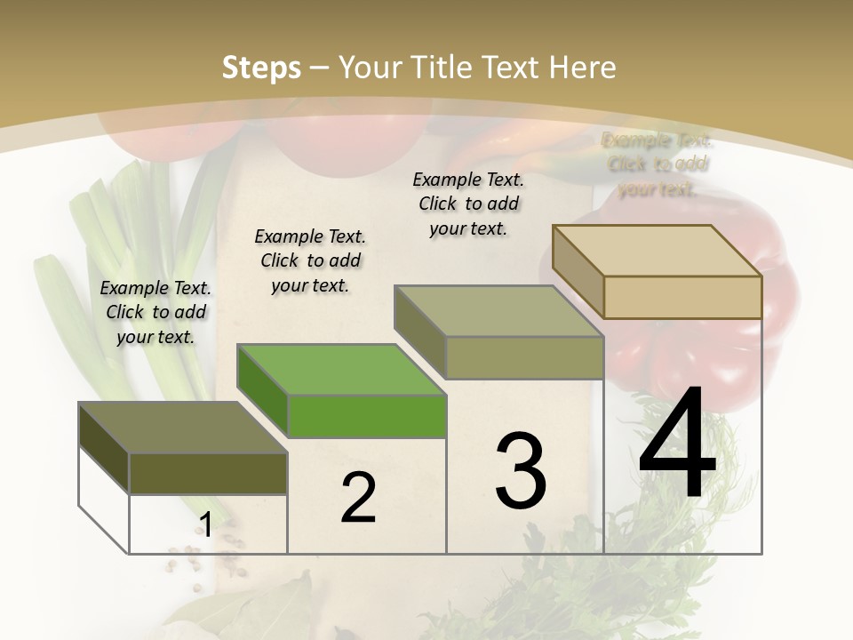 Pepper Diet Green PowerPoint Template