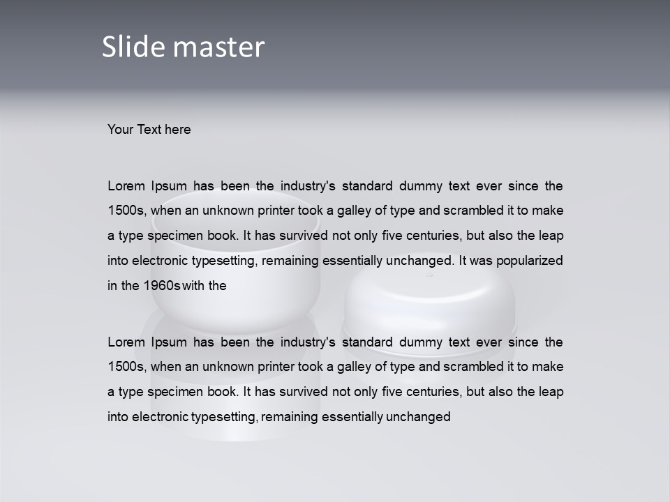 Medical Makeup Clean PowerPoint Template